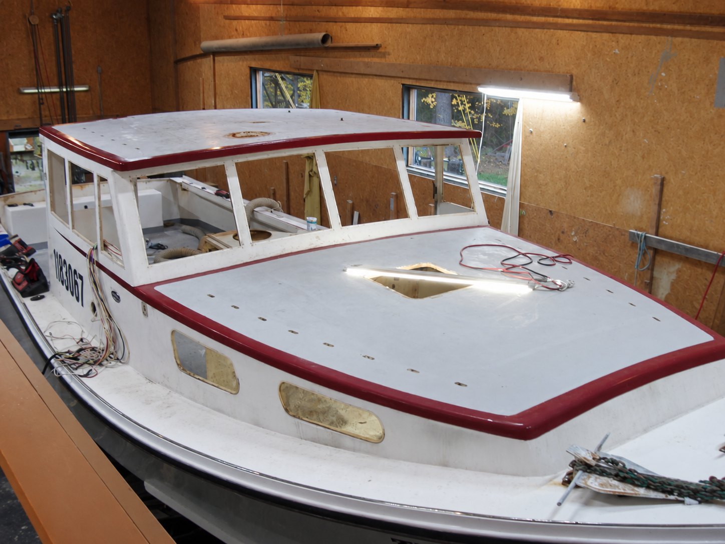 35′ D&D — Back in the Shop